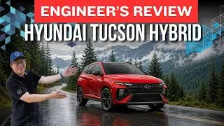 Thumbnail: ENGINEER'S DEEP DIVE REVIEW: 2026 HYUNDAI TUCSON HYBRID // HOW DOES IT COMPARE TO RAV4 & CR-V?