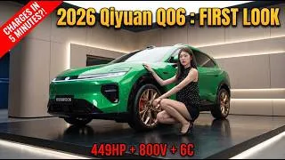 Thumbnail: 2026 Qiyuan Q06: The ULTIMATE Family EV? 700km Range & Spacious Interior First Look!