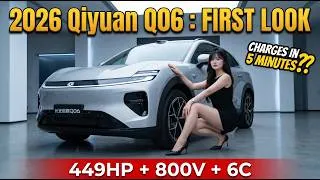 Thumbnail: Is the 2026 Qiyuan Q06 the Best Family EV? First Look at 700km Range & Space!