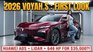 Thumbnail: 2026 Voyah Passion S FIRST LOOK: 800V, 646 HP, Huawei LiDAR!