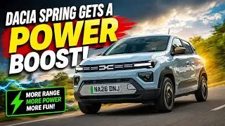 Thumbnail: 2026 Dacia Spring Review — More Power Makes a Big Difference