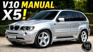Thumbnail: BMW X5 with a V10 and MANUAL Transmission?! Kith's Insane One-Off Build!