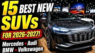 Thumbnail: 15 Best New SUVs For 2026-2027! Mercedes, Audi, BMW, Volkswagen