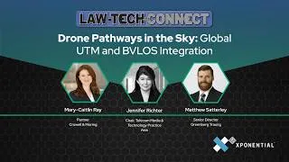 Thumbnail: Law-Tech Connect: Drone Pathways in the Sky: Global UTM and BVLOS Integration