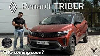Thumbnail: Renault Triber Facelift (AMT) Review | Most Practical 7-Seater Under a Budget? | AutoTech Studio