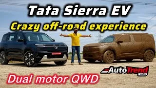 Thumbnail: எங்கே வேணும்னாலும் போகலாமா? Tata Sierra EV QWD Off Road & acceleration test by Autotrend Tamil 