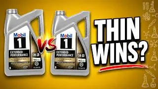 Thumbnail: Comparison: Mobil 1 Extended Performance 0W20 vs 5W30