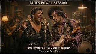 Thumbnail: Jimi Hendrix & Aretha Franklin 🔥 Soul Meets Psychedelic Rock & Vocal Experience (Inspired Tribute)
