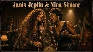 Thumbnail: Janis Joplin & Nina Simone 🔥 Midnight Confessions 1970 | Soul Blues Piano Session (Inspired Tribute)