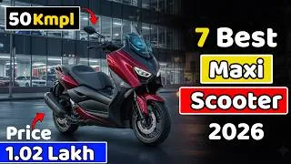 Thumbnail: 7 Best Maxi Scooter in India 2026 | Best Performance & Touring Scooters in India