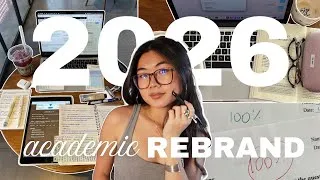Thumbnail: how to make 2026 the best academic year 📄💖(study habits, systems & tips)