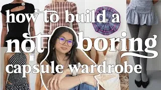 Thumbnail: the ultimate GEN Z guide to building a unique CAPSULE WARDROBE ⭐