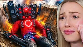Thumbnail: SADDEST TITAN TRIO INFECTION ANIMATIONS?! Sad Skibidi Toilet (fan made)