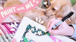 Thumbnail: Chatty Painting Process ~ ✨ "Peace"