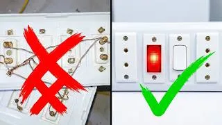 Thumbnail: 1 Switch से 2 Sockets और Indicator Control करो — Master Switch Board Wiring (Step by Step)
