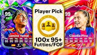 Thumbnail: 100x 95+ FUTTIES/FOF PICKS ON MY ACCOUNT! 🤯 FC 26 Ultimate Team