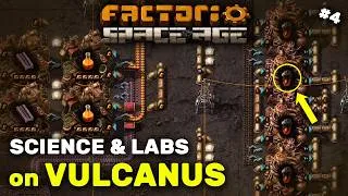 Thumbnail: Is Vulcanus Better Than Nauvis? — Space Age MEGABASE (Factorio 2.1)