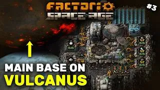Thumbnail: Will our Spaceship Survive? — Space Age MEGABASE (Factorio 2.1)