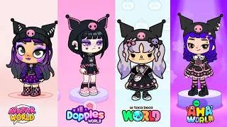 Thumbnail: How to create Kuromi in Avatar World, Toca Boca, Aha World and Dopples World 💕