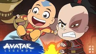 Thumbnail: Can Aang Escape Zuko? | Avatar: Chibi Minis