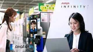 Thumbnail: Avaya × avatarin：AIと人が融合する次世代の顧客体験