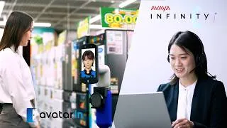 Thumbnail: Avaya & avatarin: Uniting Agentic AI, Physical AI & Humans