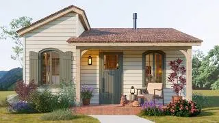 Thumbnail: This 490 Sq Ft Farmhouse Feels Much Bigger and Cozy! | The Layout Changes Everything