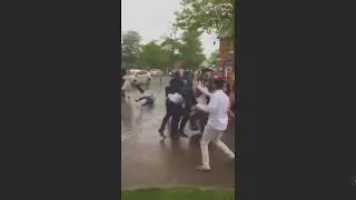 Thumbnail: Fight at the Horse races, Only in England.