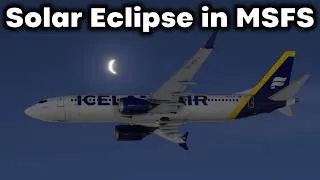 Thumbnail: Flying Through an Eclipse in Microsoft Flight Simulator