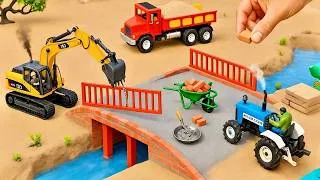 Thumbnail: DIY Mini Bridge Construction Model Science Project | Tractor and Truck Trolley Building diytractor