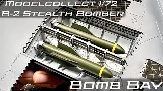 Thumbnail: Building the B-2 Spirit Stealth Bomber Bomb Bay with Eduard Photo Etch | Modelcollect 1:72 Scale