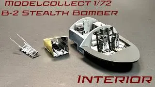 Thumbnail: Building the B-2 Spirit Stealth Bomber Interior with Eduard Photo Etch | Modelcollect 1:72 Scale