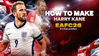 Thumbnail: THE BEST HARRY KANE | EA FC 26 PRO CLUBS FACE CREATION