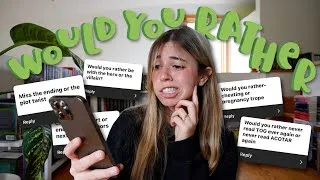 Thumbnail: would you rather this or that...