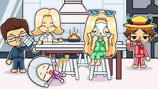 Thumbnail: AVOCADO PLAYZ FAMILY MORNING ROUTINE... (Toca Boca Life)