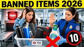 Thumbnail: TSA's New 2026 Confiscation List Will Shock You!