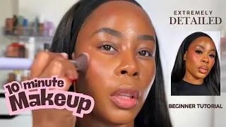 Thumbnail: 10 Minute Makeup Tutorial for Beginners | Extremely Detailed + Realistic Routine