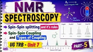 Thumbnail: Spin spin splitting | Rules | Spin spin Coupling | Types | UNIT-7 | UG TRB | NMR SPECTROSCOPY|Part 5
