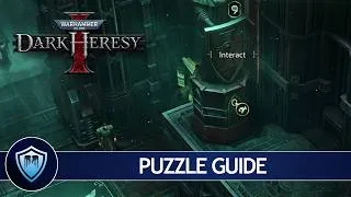 Thumbnail: Warhammer 40K: Dark Heresy - How to Solve the Slotted Statues Puzzle at Bastion Serpentis (Beta)