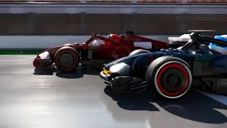 Thumbnail: F1 2025 Spanish GP LECLERC and VERSTAPPEN Collision Recreated in Lego [EXTRAS]