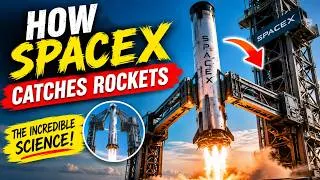 Thumbnail: How SpaceX Catches Rockets 🚀 | The Incredible Science Behind Mechazilla Explained