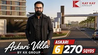 Thumbnail: Askari Villa | 3 Years Payment Plan | Located in Askari 6 Karachi | Site Tour 