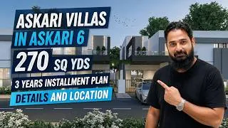 Thumbnail: Askari 6 Karachi | 270 Sq Yds 5-Bedroom Villa on 3-Year Installments | Roshan Digital | 2026