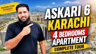 Thumbnail: Inside a Luxury 4-Bedroom Apartment in Askari 6 Karachi