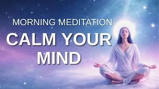 Thumbnail: Morning Meditation for Anxiety | Calm Your Mind & Nervous System (15 Min)