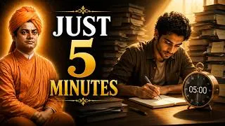 Thumbnail: How to Start Anything Without Motivation — Vivekananda's Method
