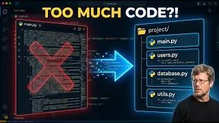 Thumbnail: Why Python Developers Split Code Into Modules ?