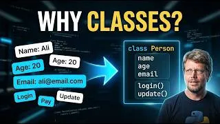Thumbnail: Why do Python developers create classes?