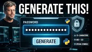 Thumbnail: 18. Mini Project — Password Generator