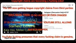 Thumbnail: Ridiculous copyright claims!